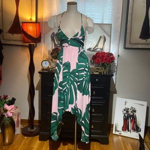 Palm tree leaves 🌴 maxi dress